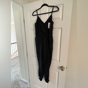 Material Girl black jumpsuit Size M